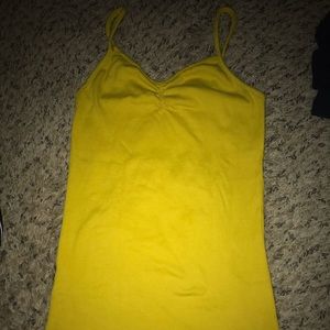 New Yellow Tank Top XS